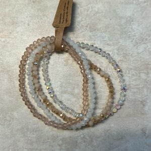 Elegant Beaded Bracelet Set